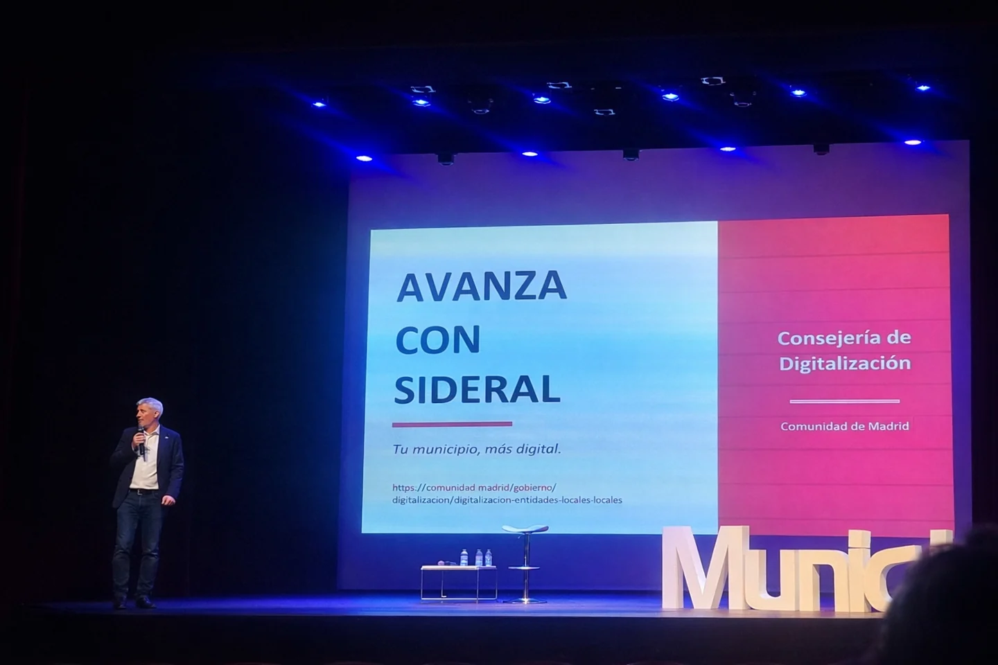 Madrid regional presentation of SIDERAL for local digitalisation.